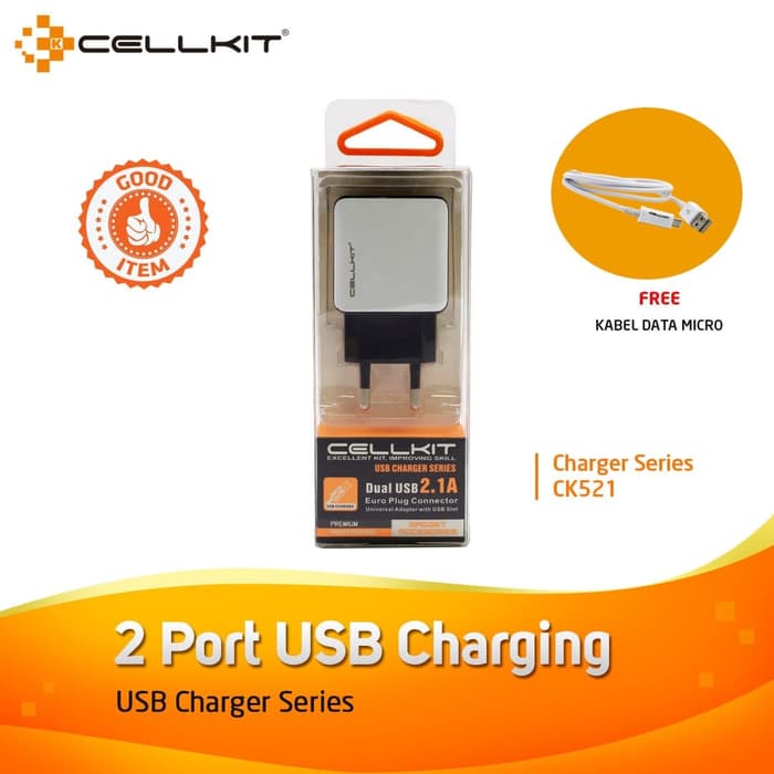TRAVEL CHARGER CELLKIT CK521